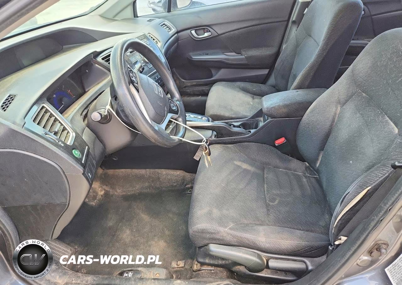 2013 Honda Civic Lx VIN:19XFB2F55DE065104 - 7