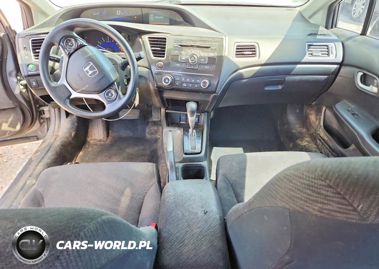 2013 Honda Civic Lx VIN:19XFB2F55DE065104 - 8