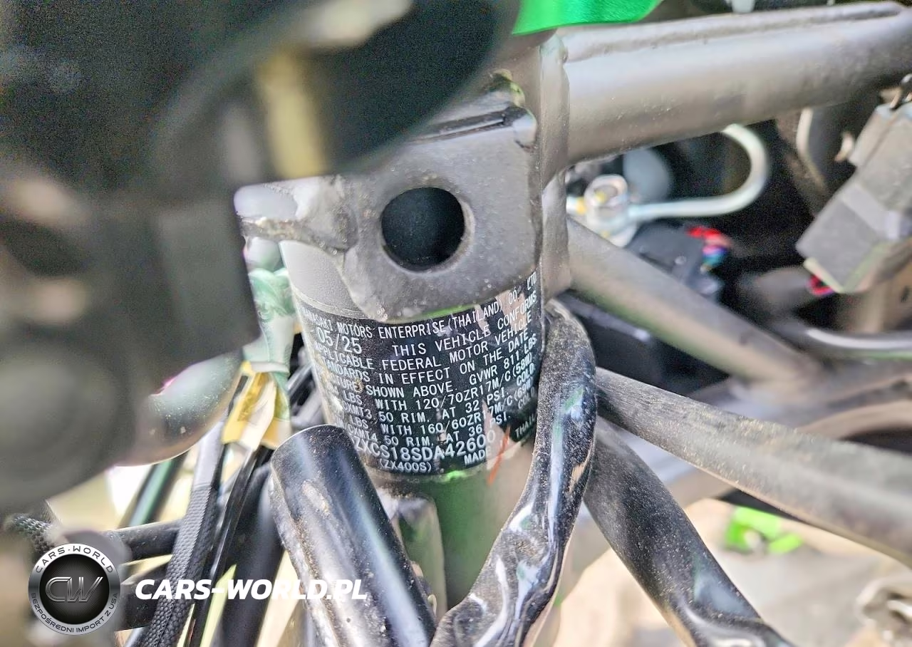 2025 Kawasaki Ninja Zx VIN:ML5ZXCS18SDA42600 - 9
