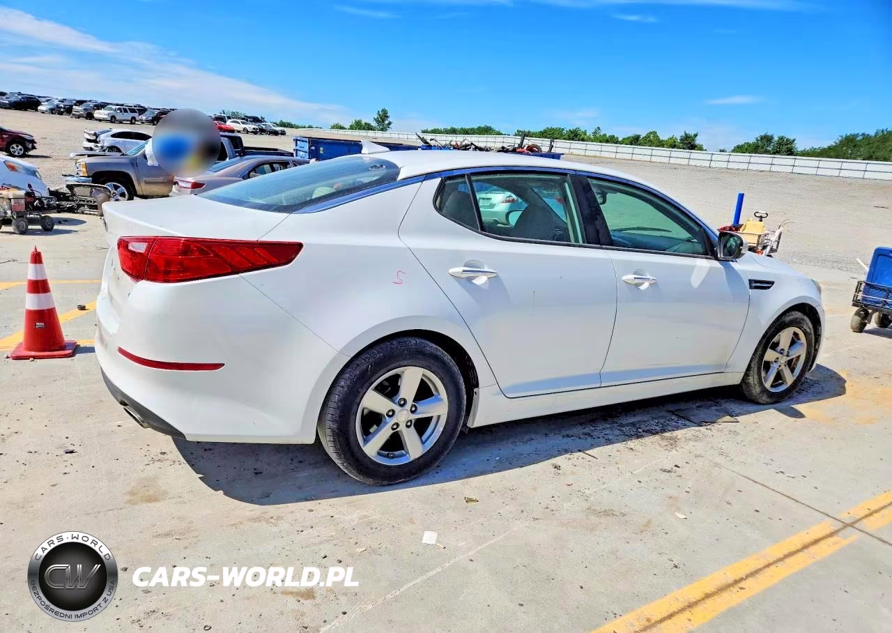 2014 Kia Optima Lx VIN:5XXGM4A76EG344329 - 3