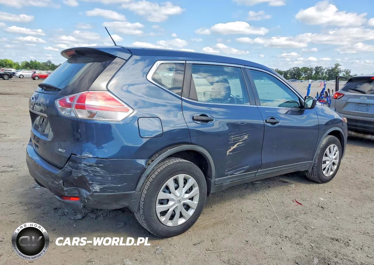 2016 Nissan Rogue S VIN:KNMAT2MV6GP613707 - 3