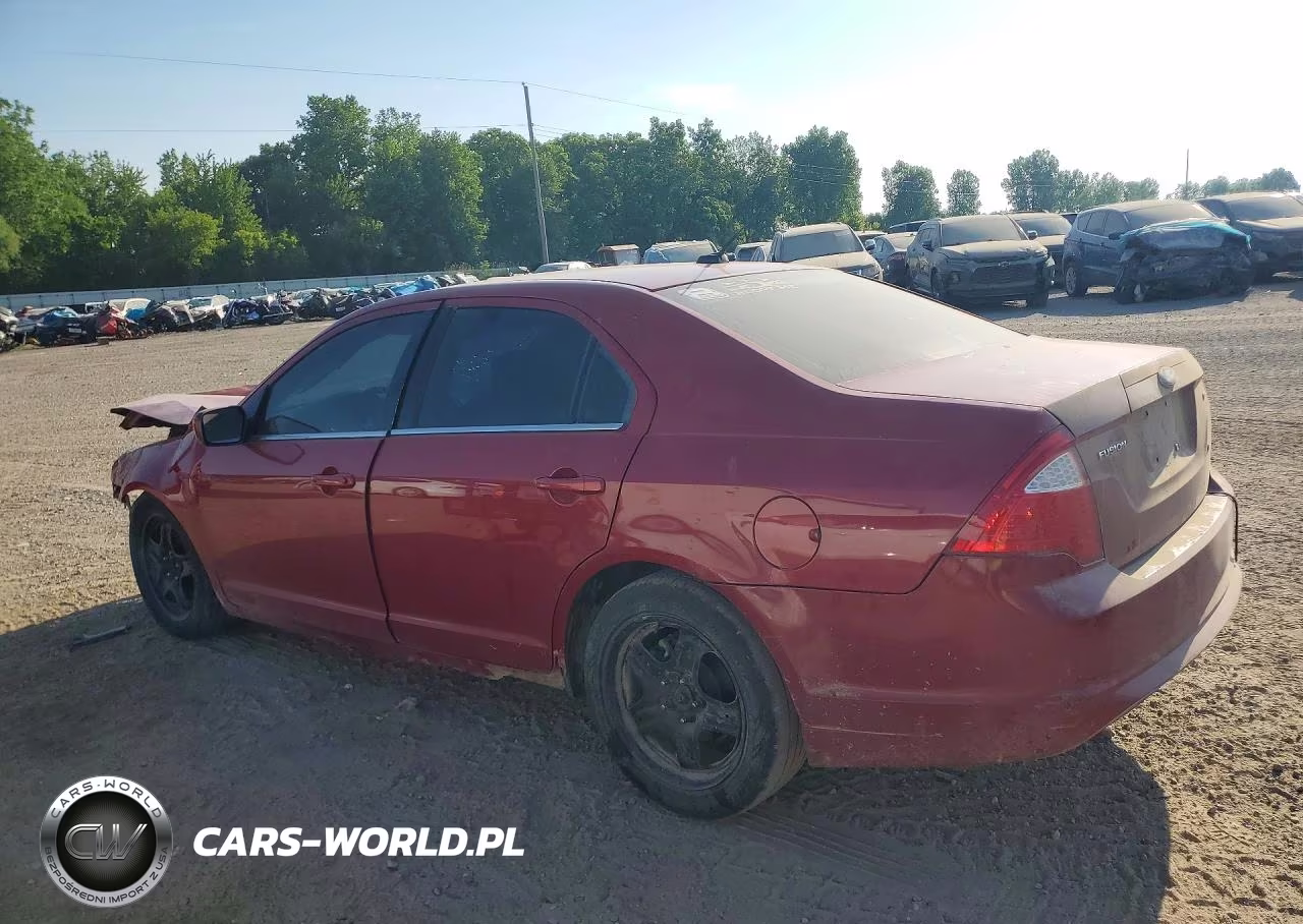 2010 Ford Fusion Se VIN:3FAHP0HA1AR177501 - 2