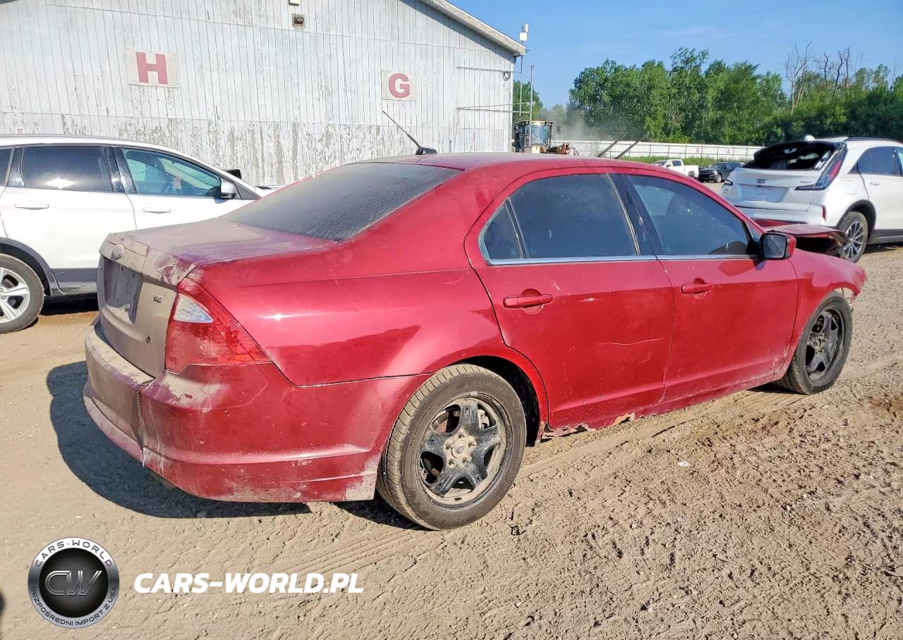 2010 Ford Fusion Se VIN:3FAHP0HA1AR177501 - 3