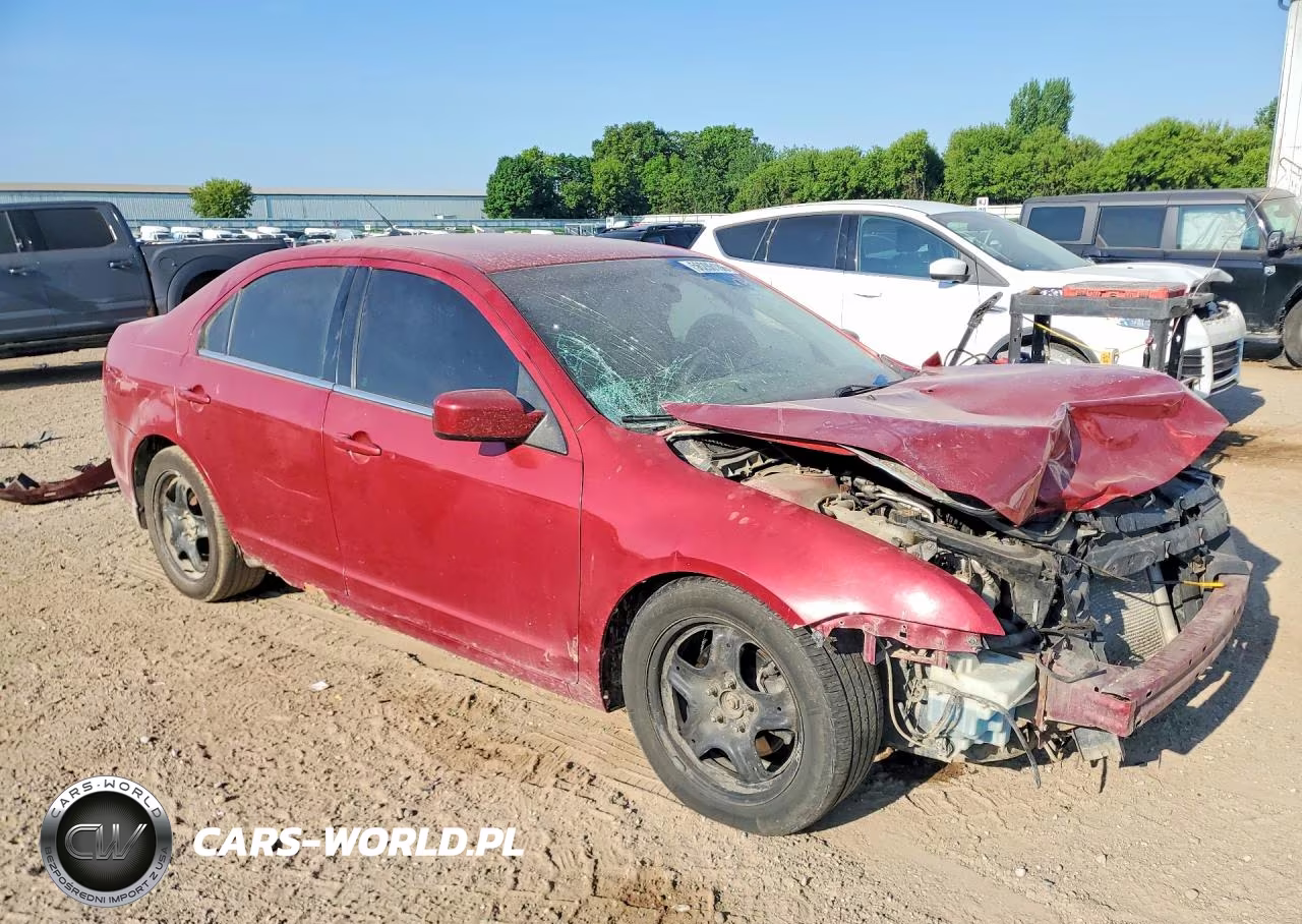 2010 Ford Fusion Se VIN:3FAHP0HA1AR177501 - 4
