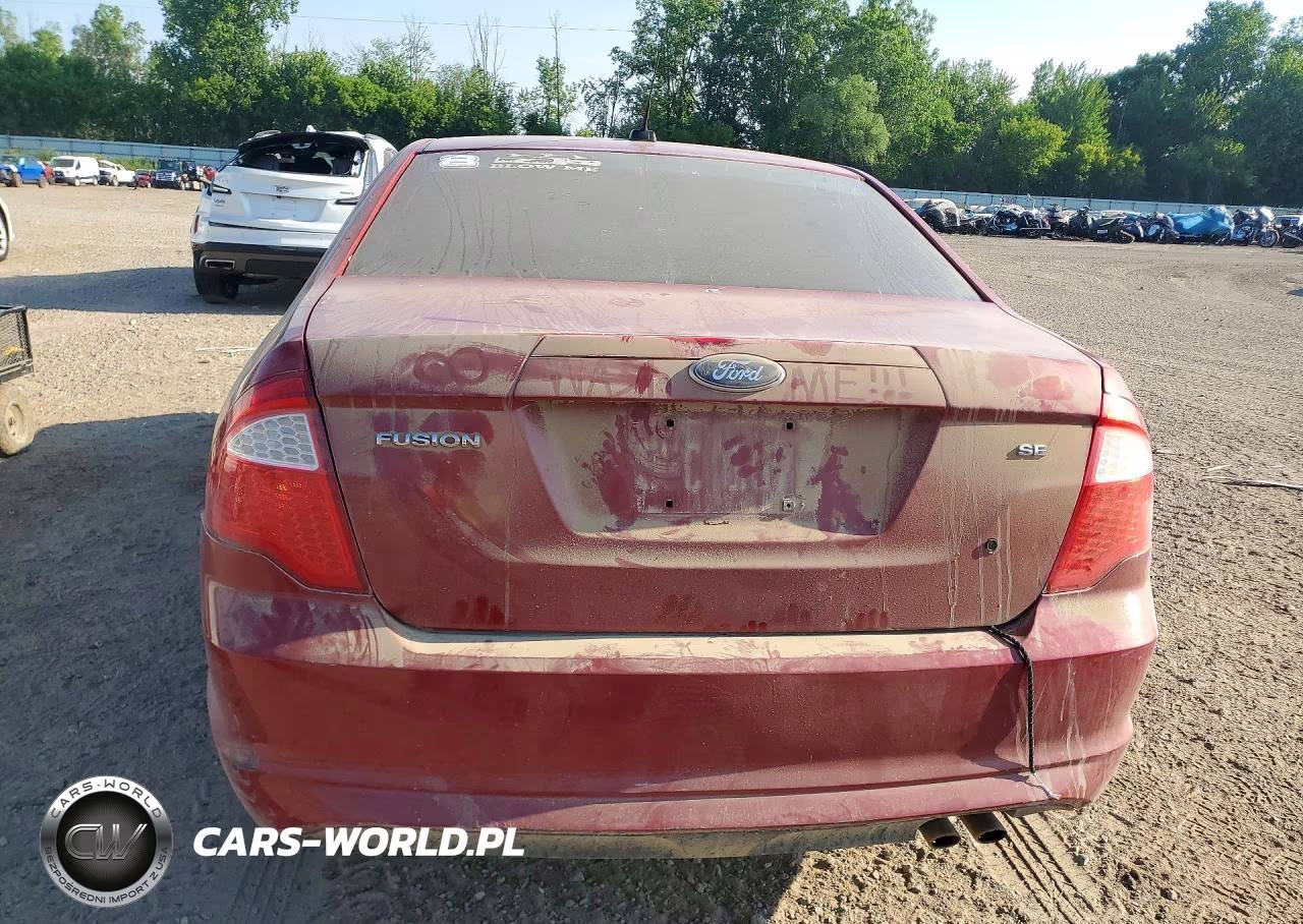 2010 Ford Fusion Se VIN:3FAHP0HA1AR177501 - 6