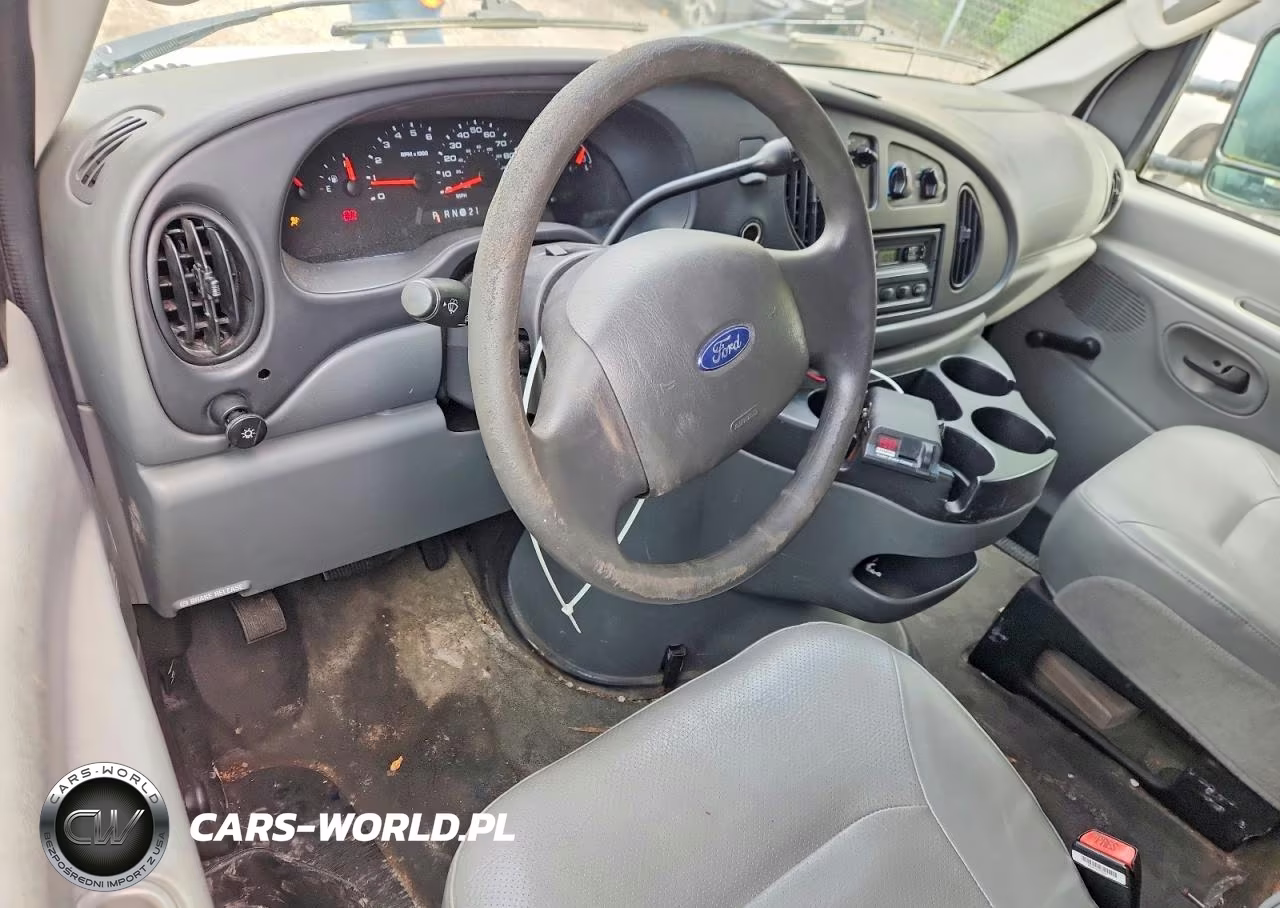 2007 Ford Econoline E350 Super Duty Van VIN:1FTSS34L07DA06683 - 8