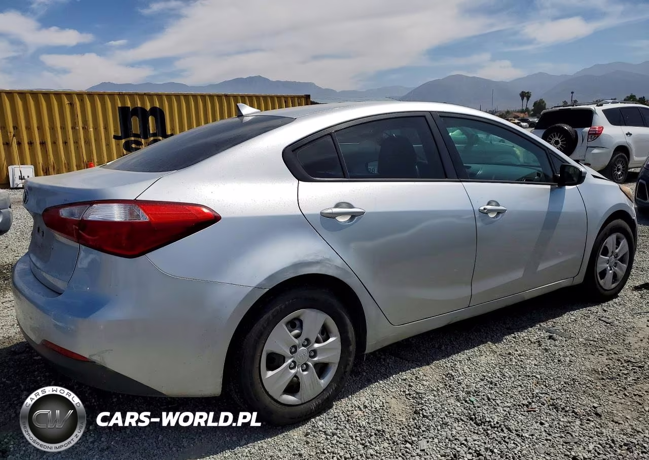2014 Kia Forte Lx VIN:KNAFK4A63E5254632 - 3