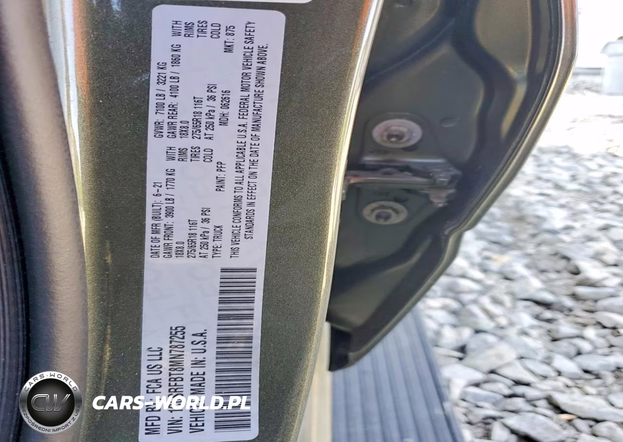 2021 Ram 1500 Big Horn VIN:1C6SRFBT8MN787255 - 12