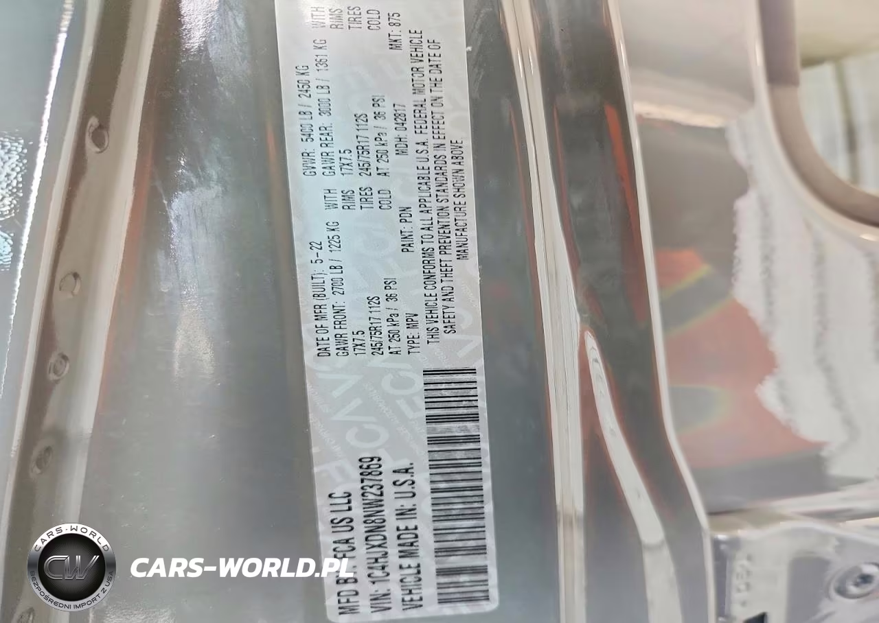 2022 Jeep Wrangler Unlimited Sport VIN:1C4HJXDN8NW237869 - 12