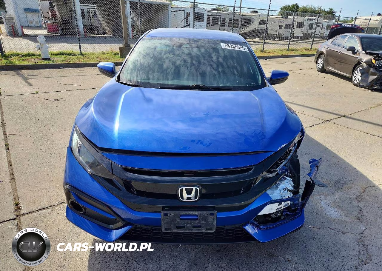 2020 Honda Civic Lx VIN:SHHFK7H34LU414902 - 5