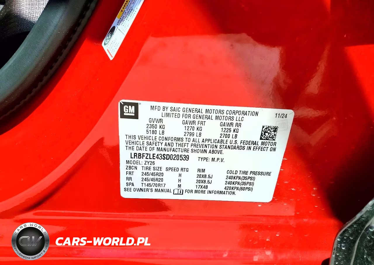 2025 Buick Envision Sport Touring VIN:LRBFZLE43SD020539 - 13