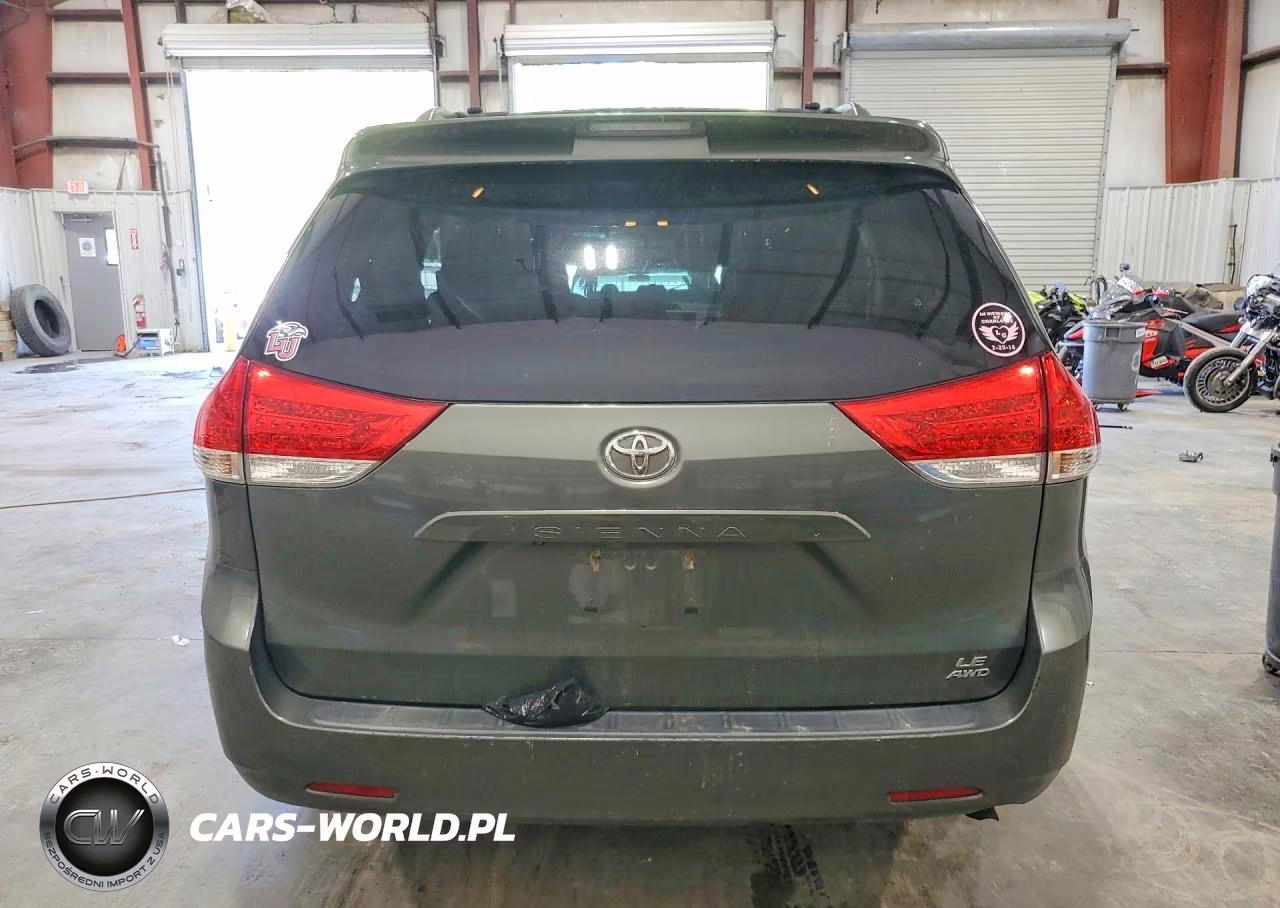 2012 Toyota Sienna Le VIN:5TDJK3DC3CS033208 - 6