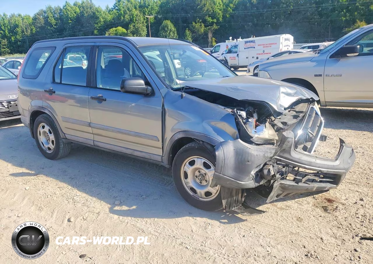 2006 Honda Cr-V Lx VIN:SHSRD68596U409714 - 4