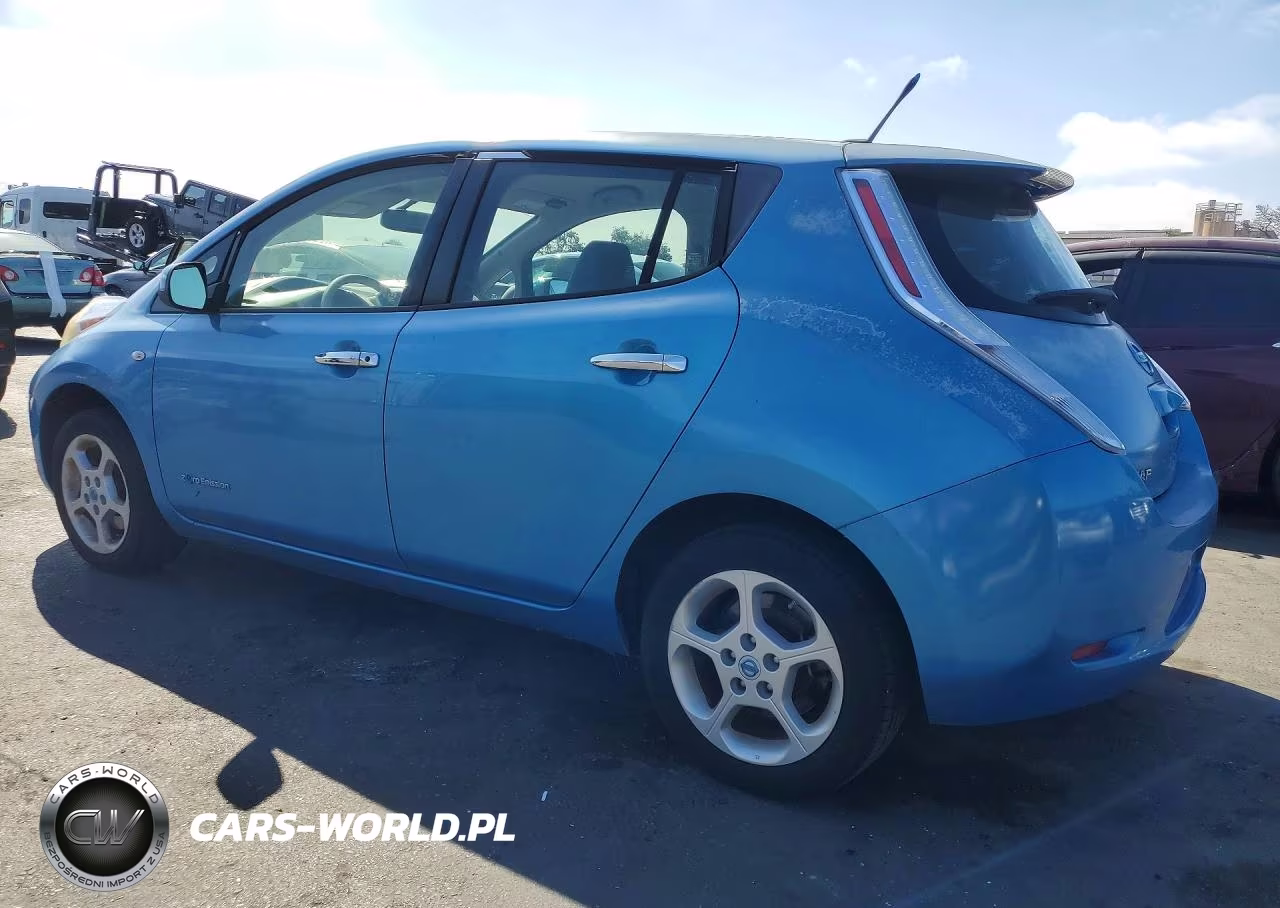 2011 Nissan Leaf Sv VIN:JN1AZ0CP0BT006484 - 2