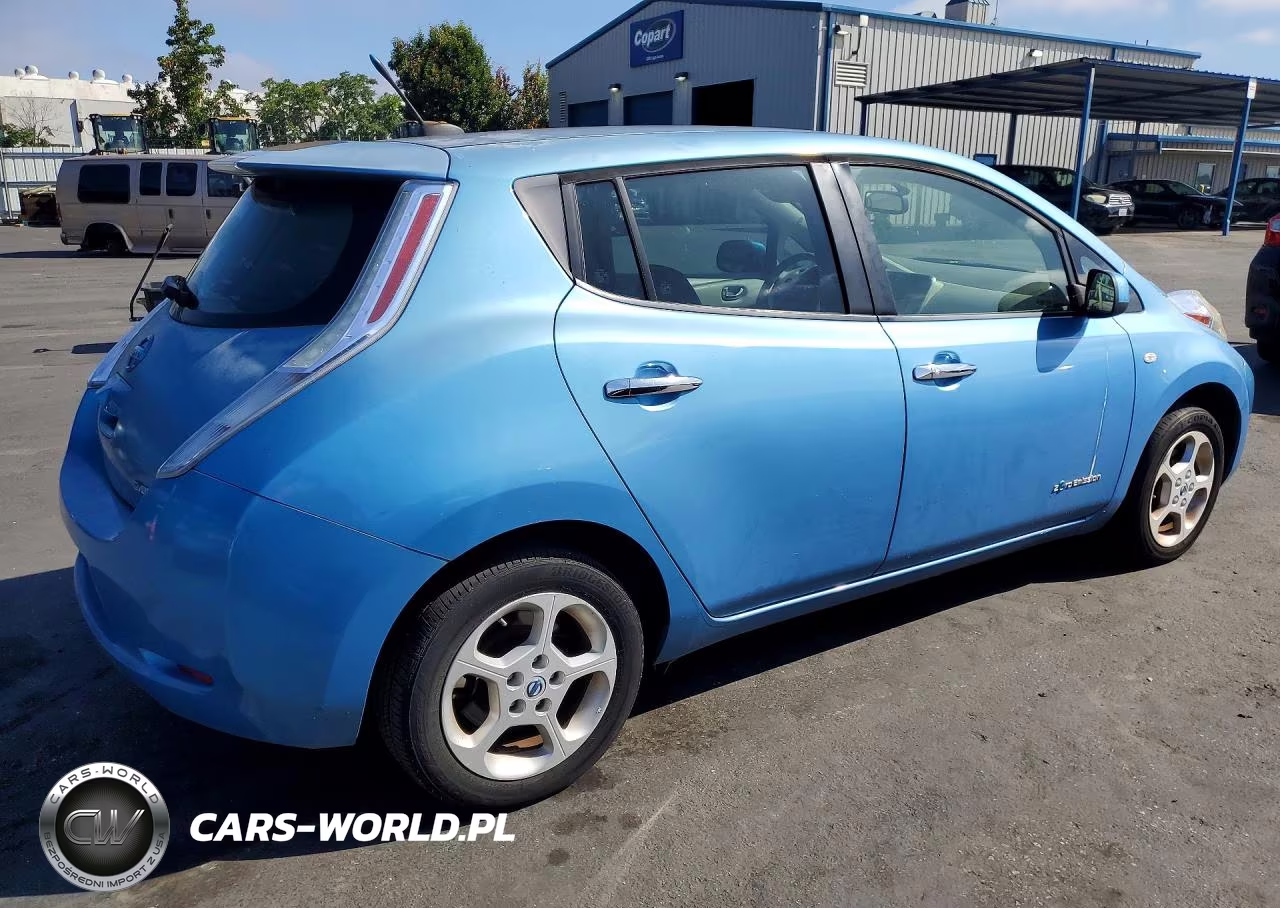 2011 Nissan Leaf Sv VIN:JN1AZ0CP0BT006484 - 3