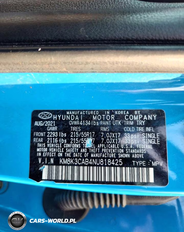 2022 Hyundai Kona Sel VIN:KM8K3CAB4NU818425 - 12