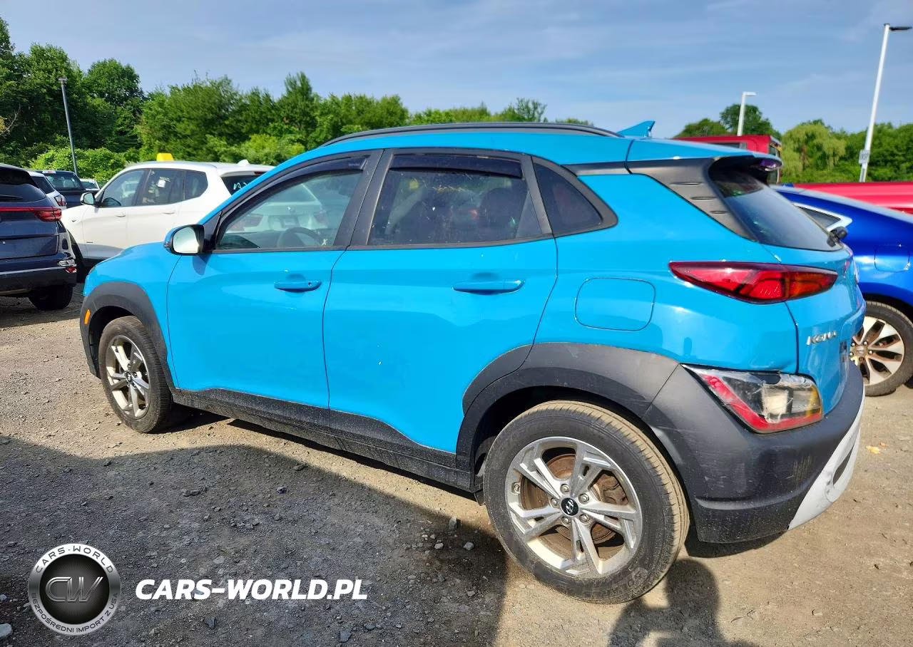 2022 Hyundai Kona Sel VIN:KM8K3CAB4NU818425 - 2