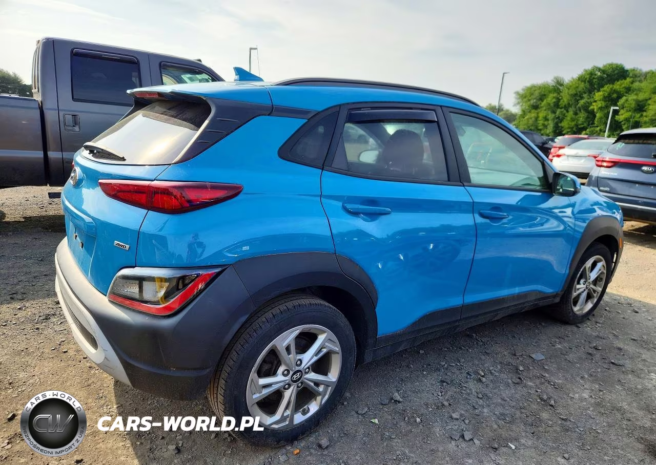 2022 Hyundai Kona Sel VIN:KM8K3CAB4NU818425 - 3