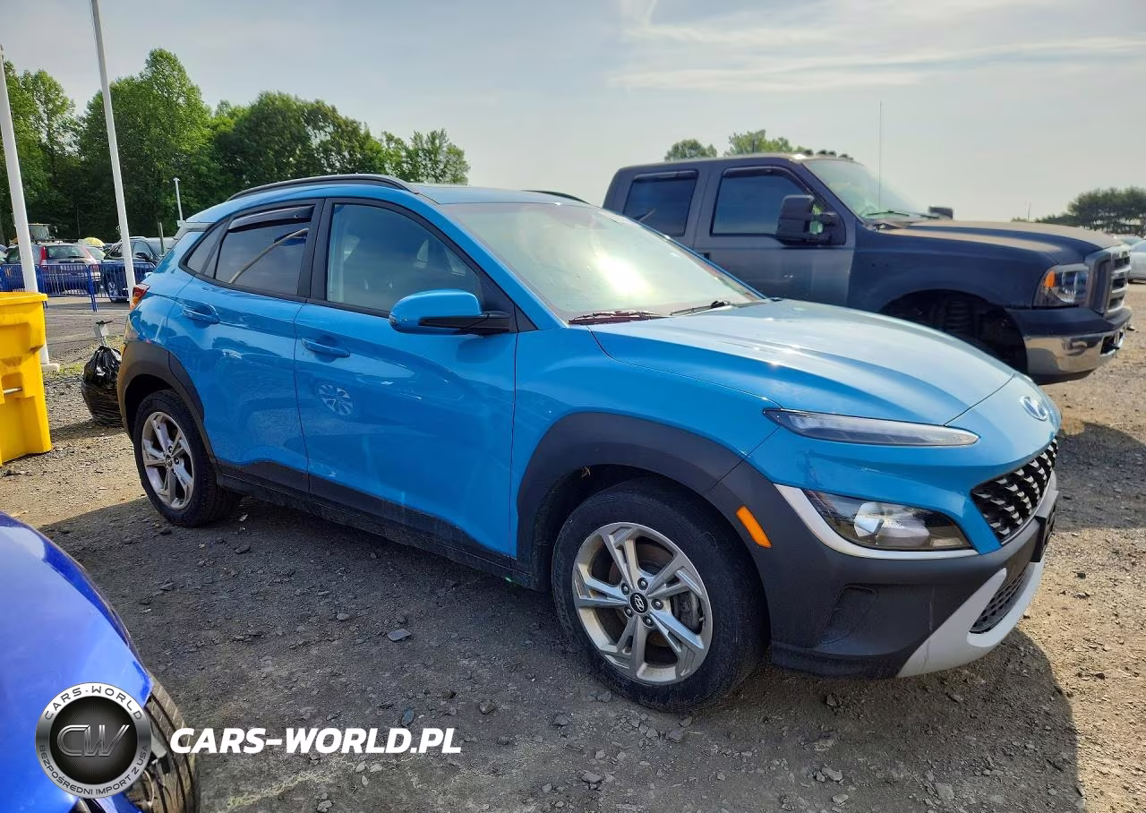 2022 Hyundai Kona Sel VIN:KM8K3CAB4NU818425 - 4