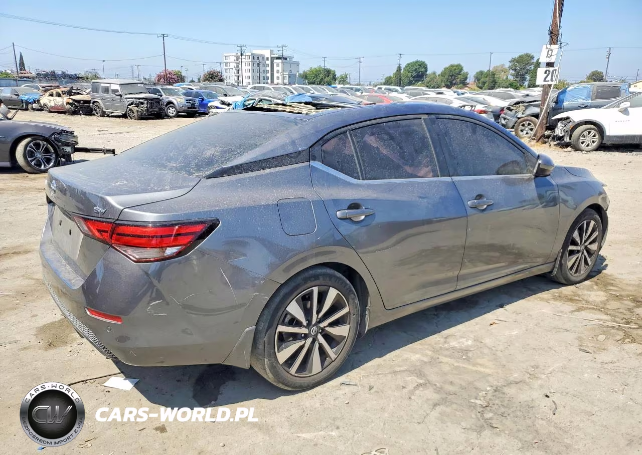 2021 Nissan Sentra Sv VIN:3N1AB8CV3MY308301 - 3