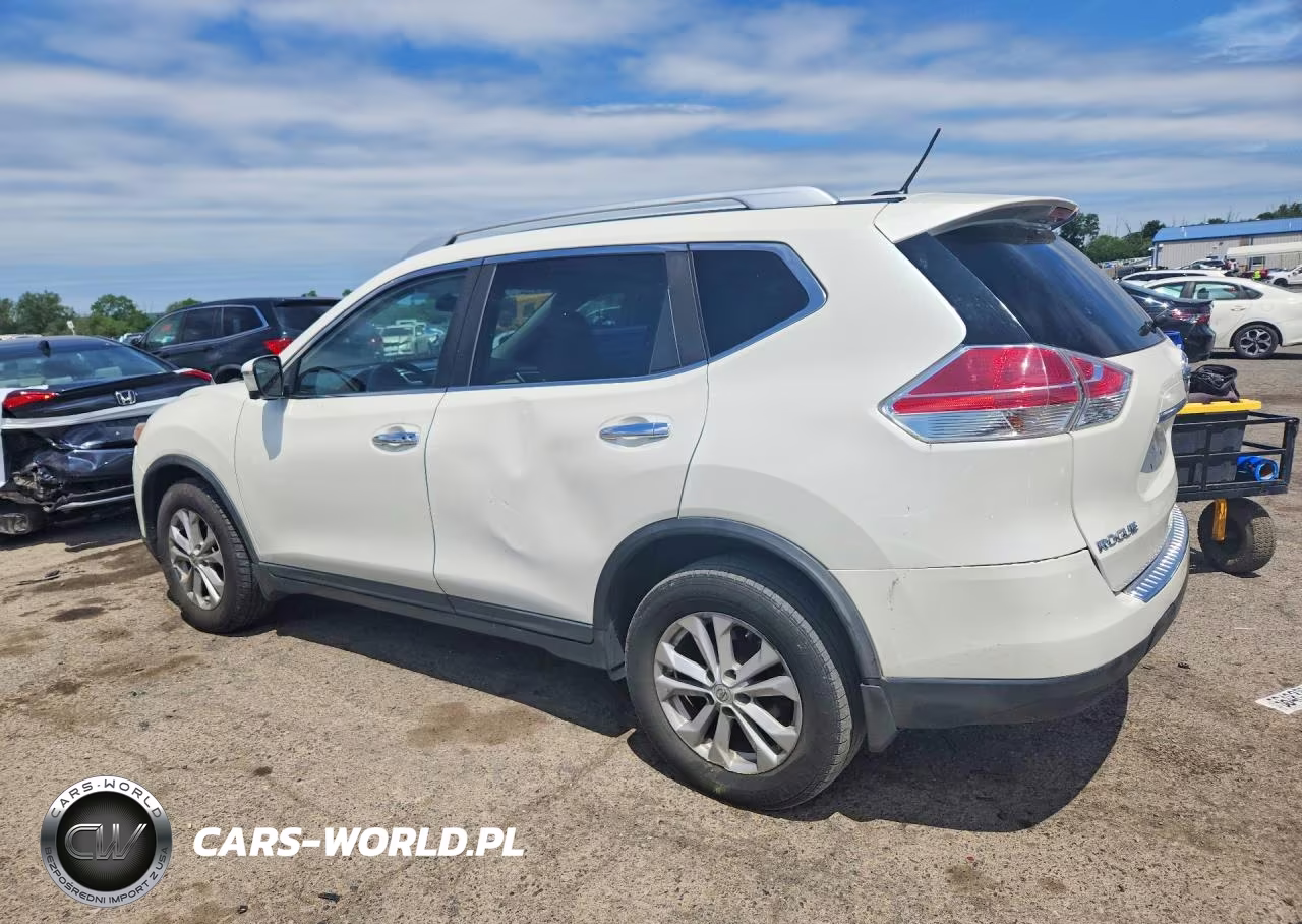 2016 Nissan Rogue Sv VIN:KNMAT2MV5GP623998 - 2