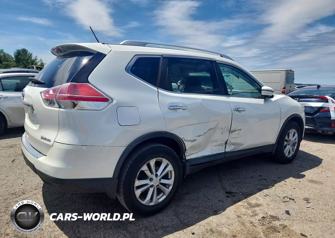 2016 Nissan Rogue Sv VIN:KNMAT2MV5GP623998 - 3
