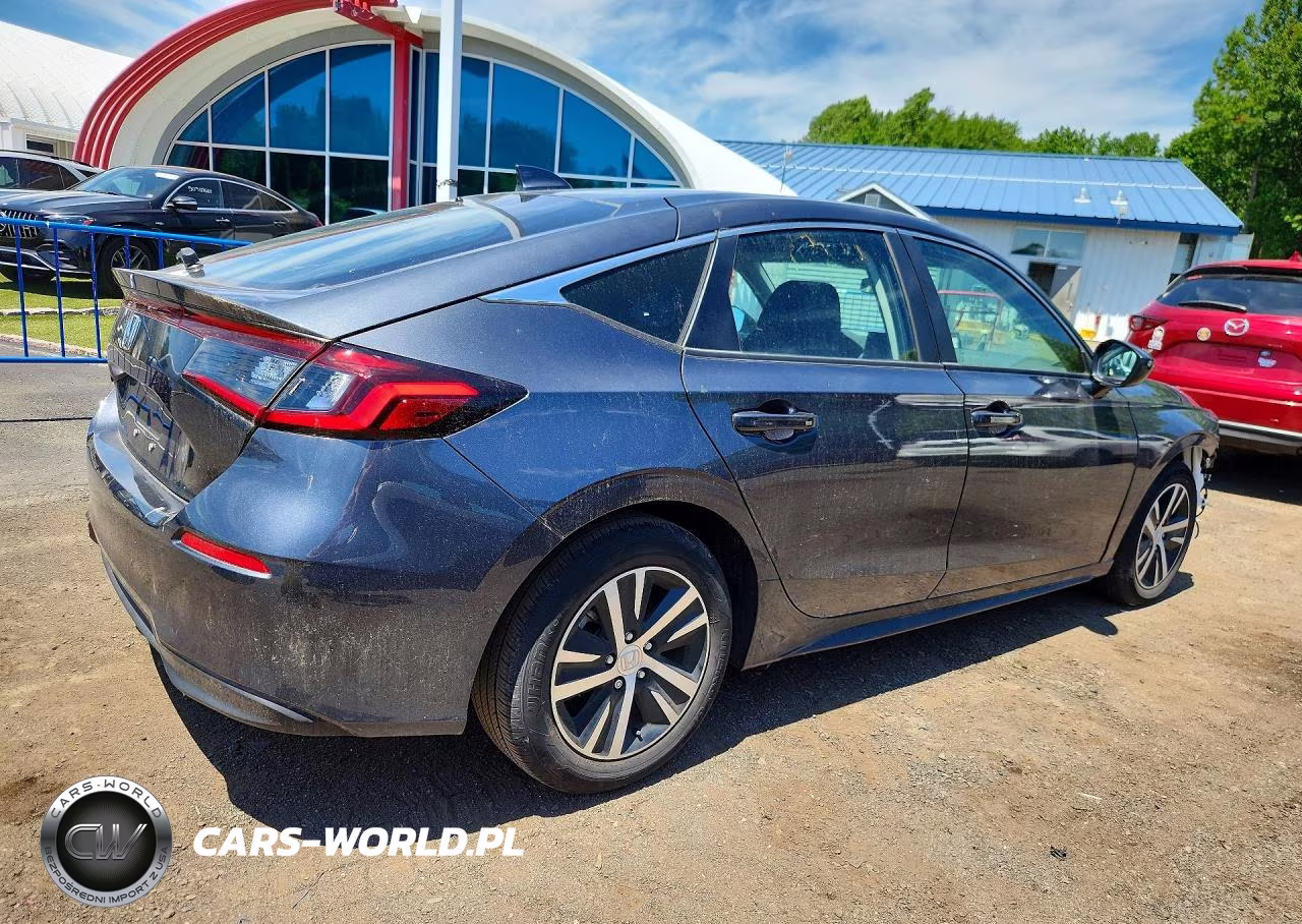 2024 Honda Civic Lx VIN:19XFL2H58RE016271 - 3