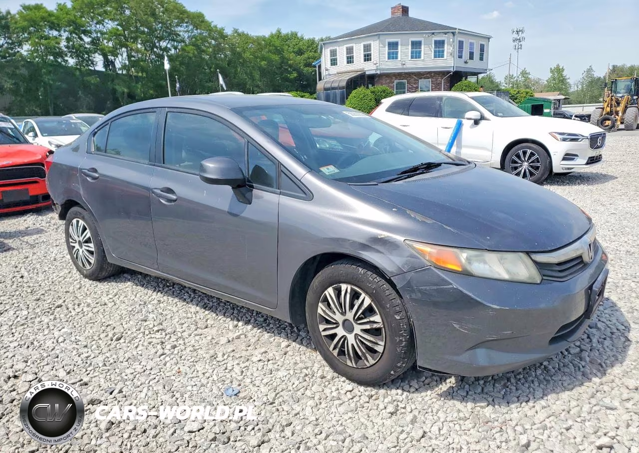 2012 Honda Civic Lx VIN:2HGFB2F56CH316524 - 4