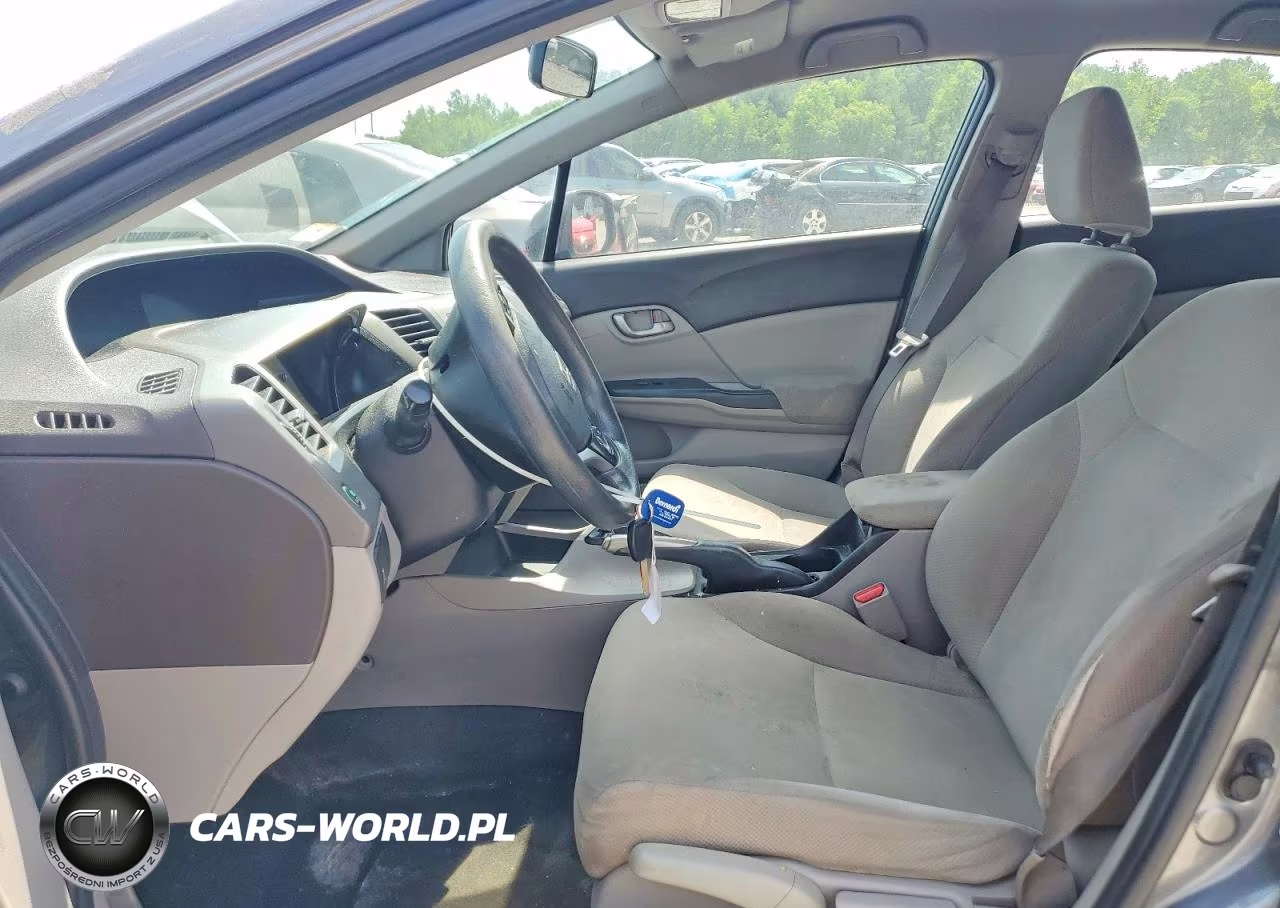 2012 Honda Civic Lx VIN:2HGFB2F56CH316524 - 7