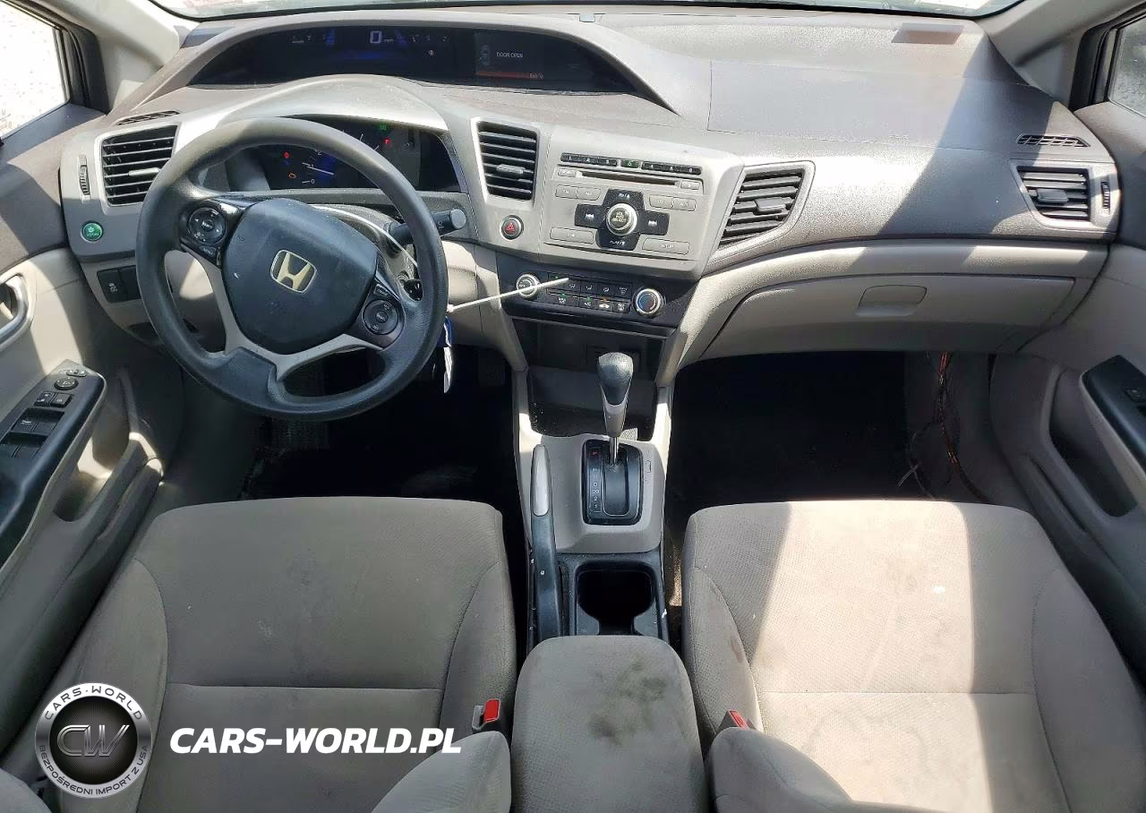2012 Honda Civic Lx VIN:2HGFB2F56CH316524 - 8
