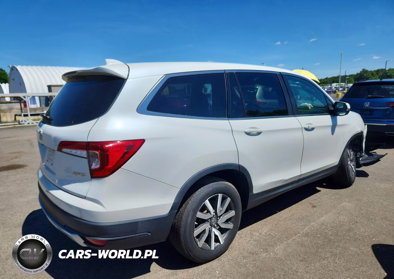 2022 Honda Pilot Exl VIN:5FNYF6H54NB003125 - 3