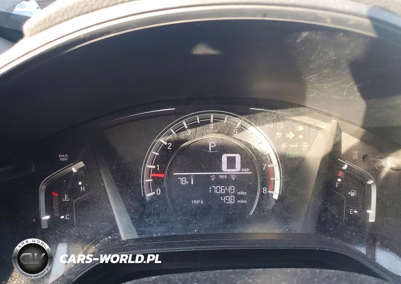 2019 Honda Cr-V Lx VIN:2HKRW6H39KH216409 - 9