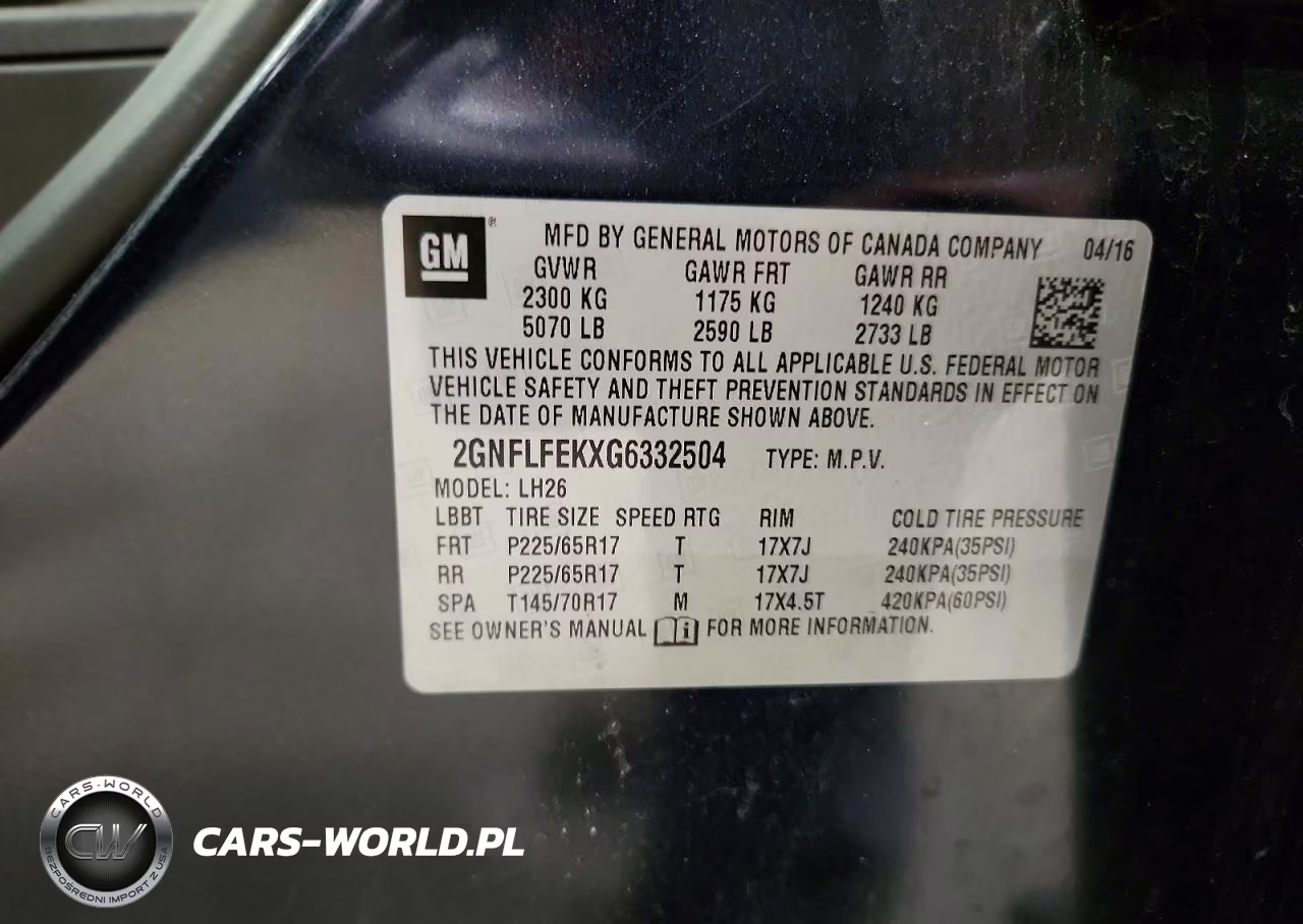 2016 Chevrolet Equinox Lt VIN:2GNFLFEKXG6332504 - 13