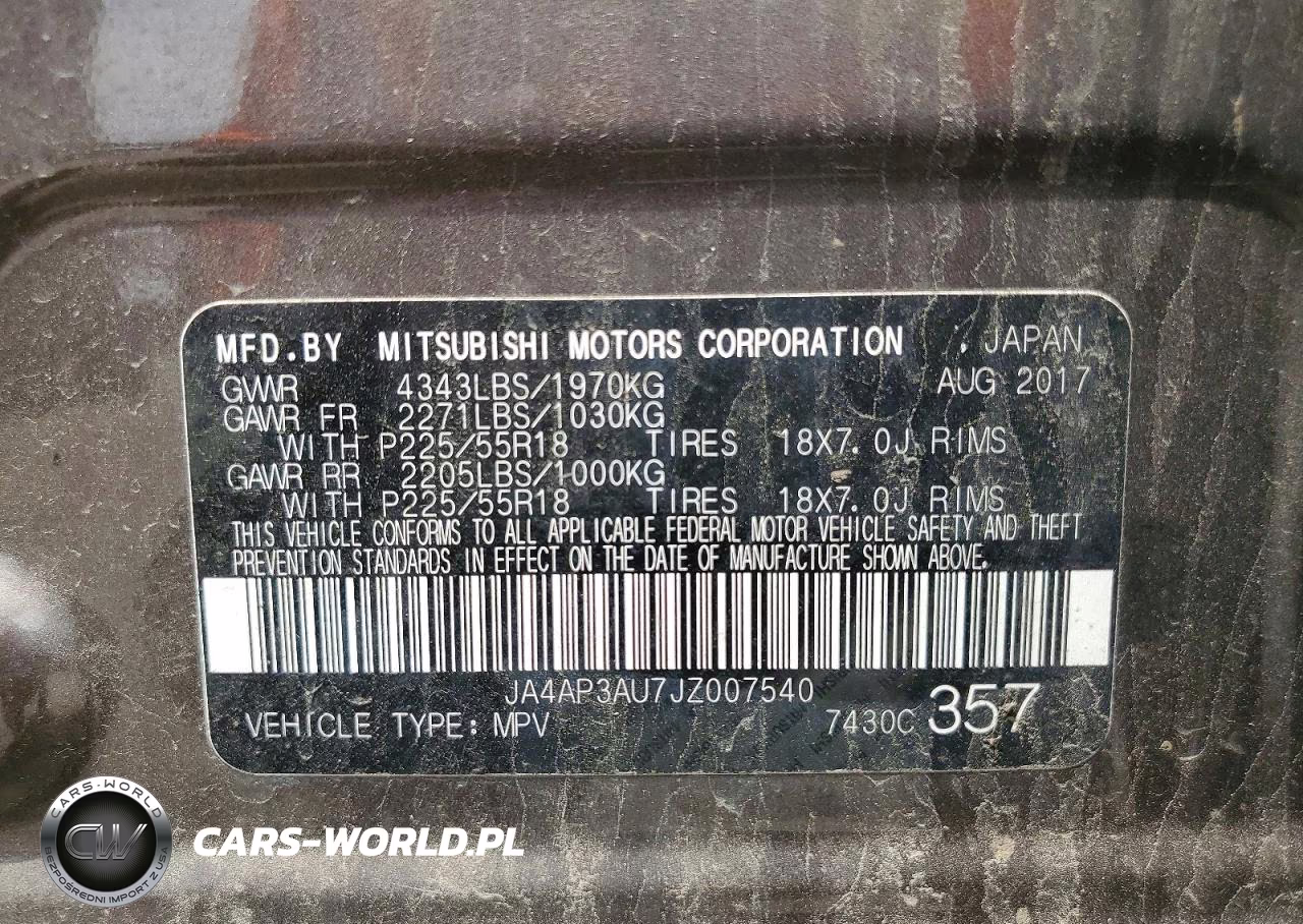 2018 Mitsubishi Outlander Sport Es VIN:JA4AP3AU7JZ007540 - 12