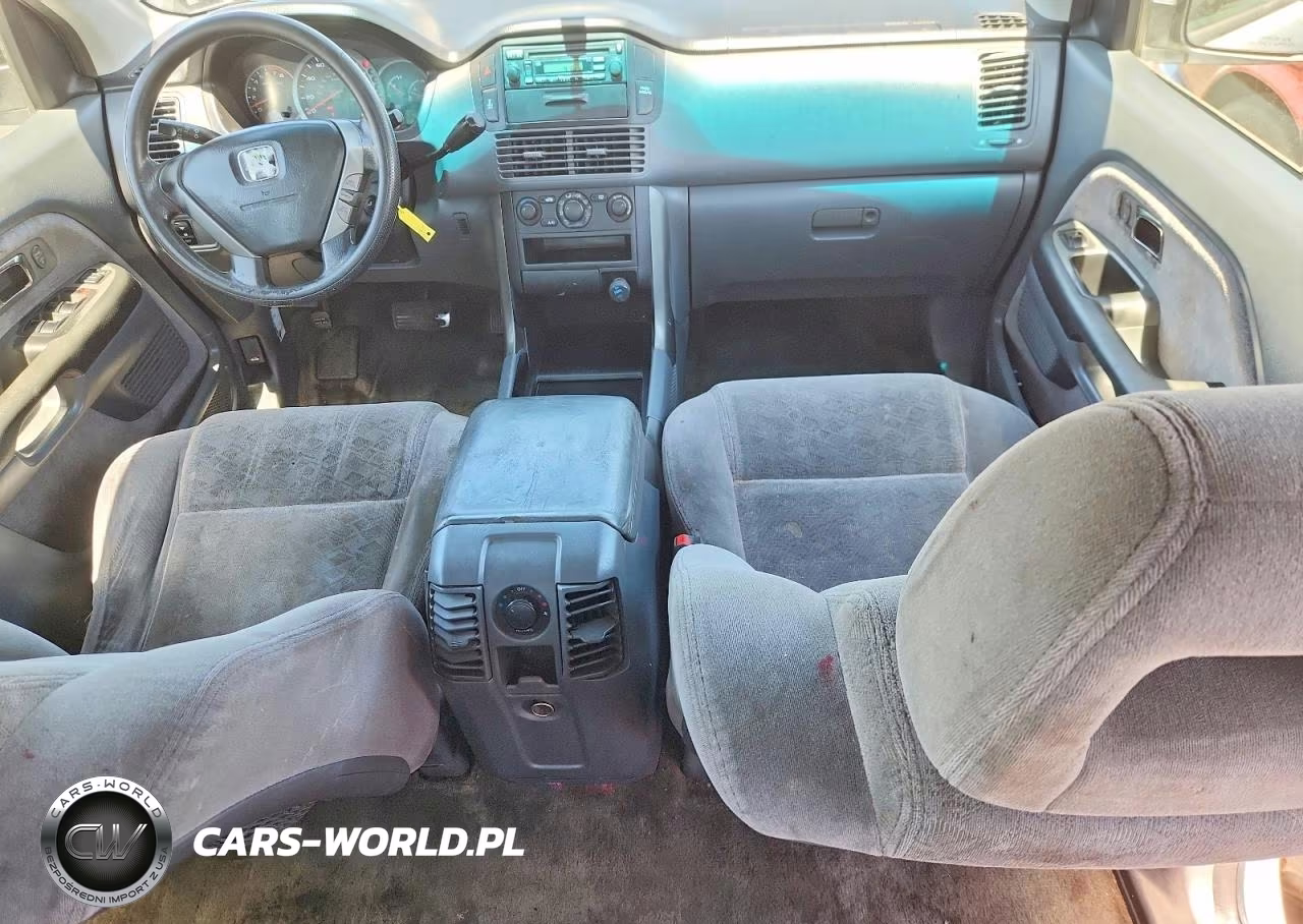 2005 Honda Pilot Lx VIN:2HKYF18155H525375 - 8