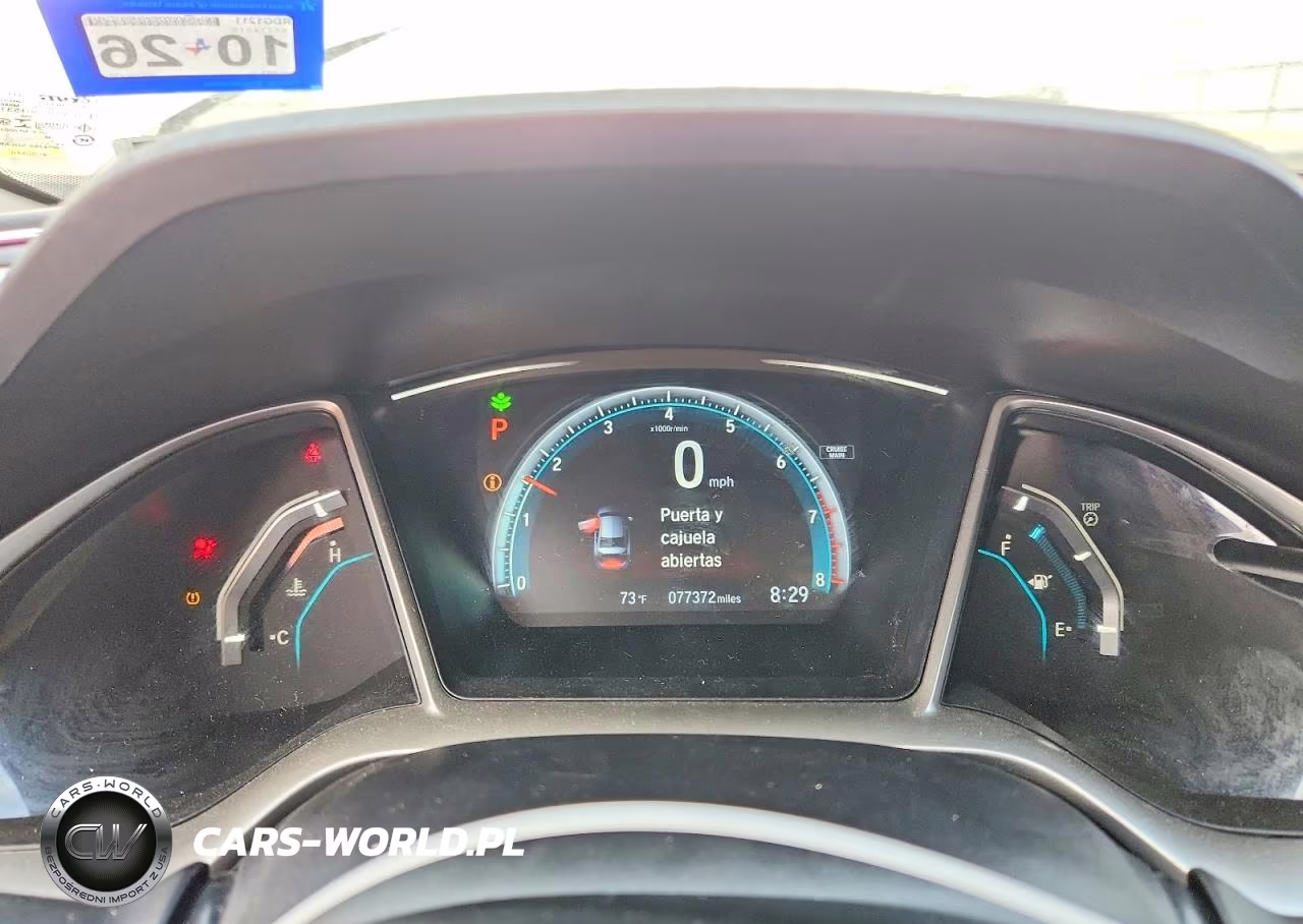 2018 Honda Civic Ex VIN:19XFC2F71JE039089 - 9
