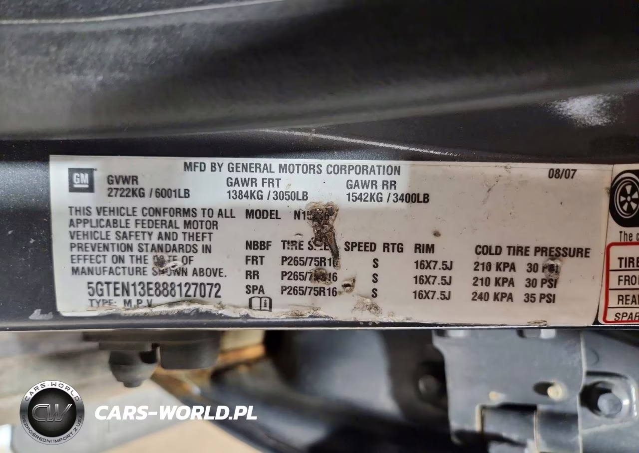 2008 Hummer H3 VIN:5GTEN13E888127072 - 13