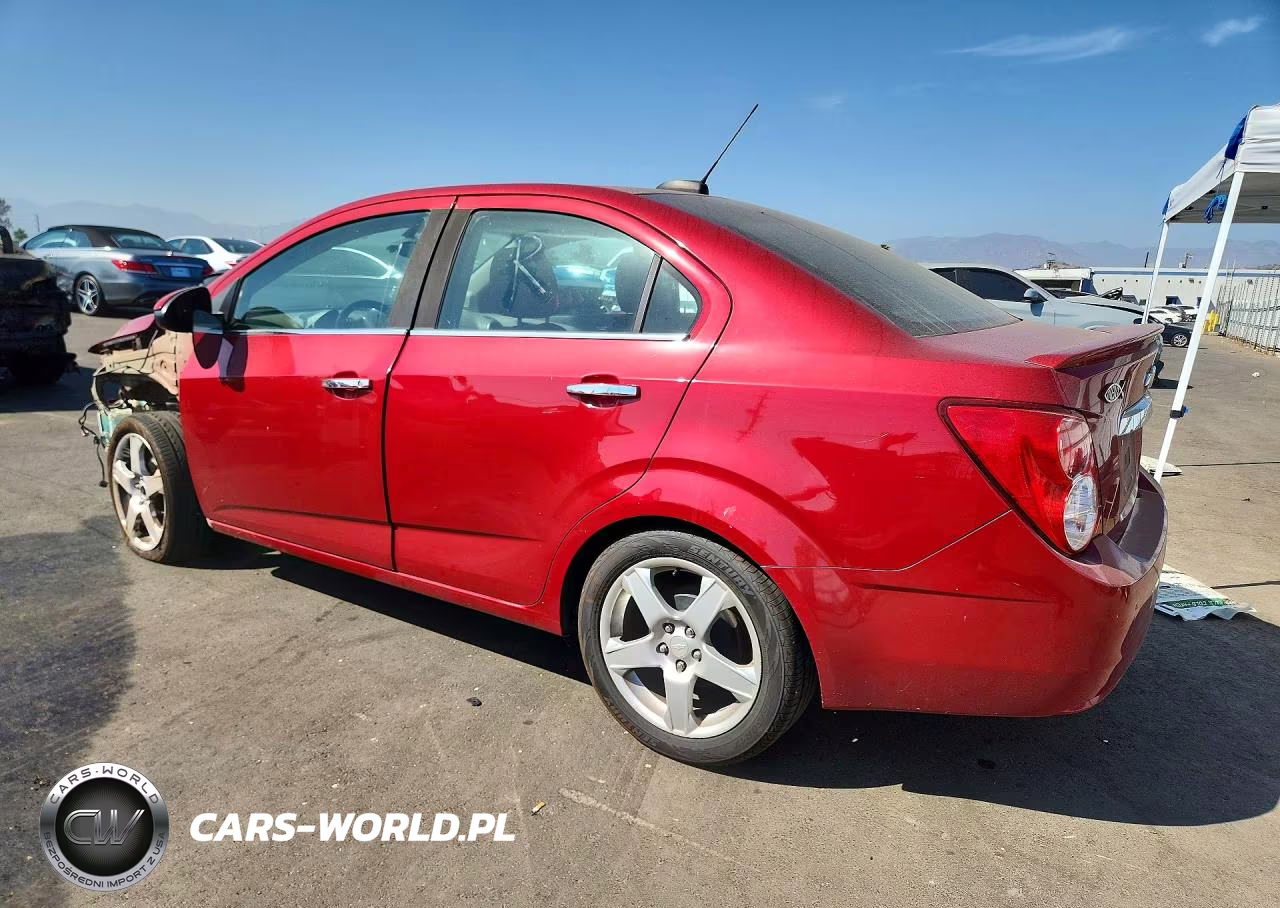 2015 Chevrolet Sonic Ltz VIN:1G1JE5SB0F4149570 - 2