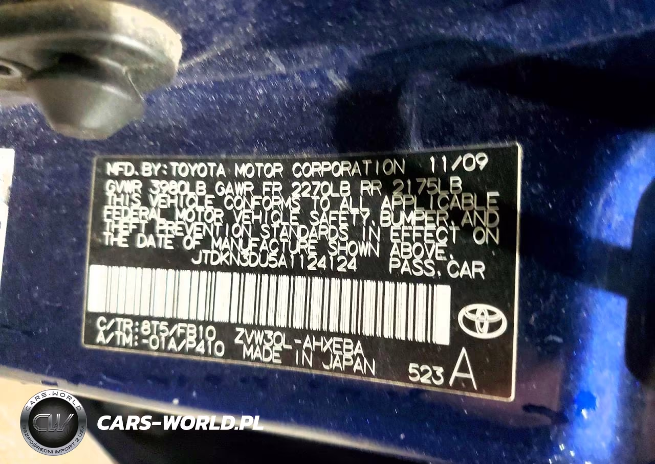 2010 Toyota Prius Ii VIN:JTDKN3DU5A1124124 - 13