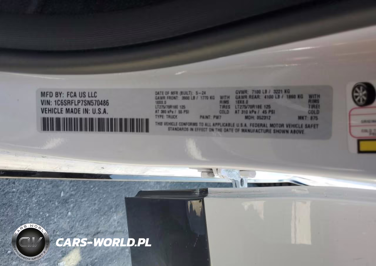 2025 Ram 1500 Rebel VIN:1C6SRFLP7SN570486 - 12