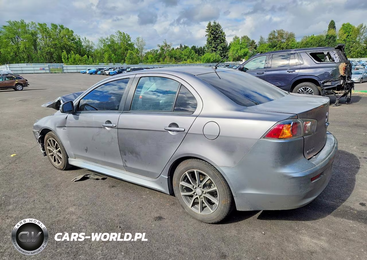 2017 Mitsubishi Lancer Es VIN:JA32U2FU6HU005127 - 2