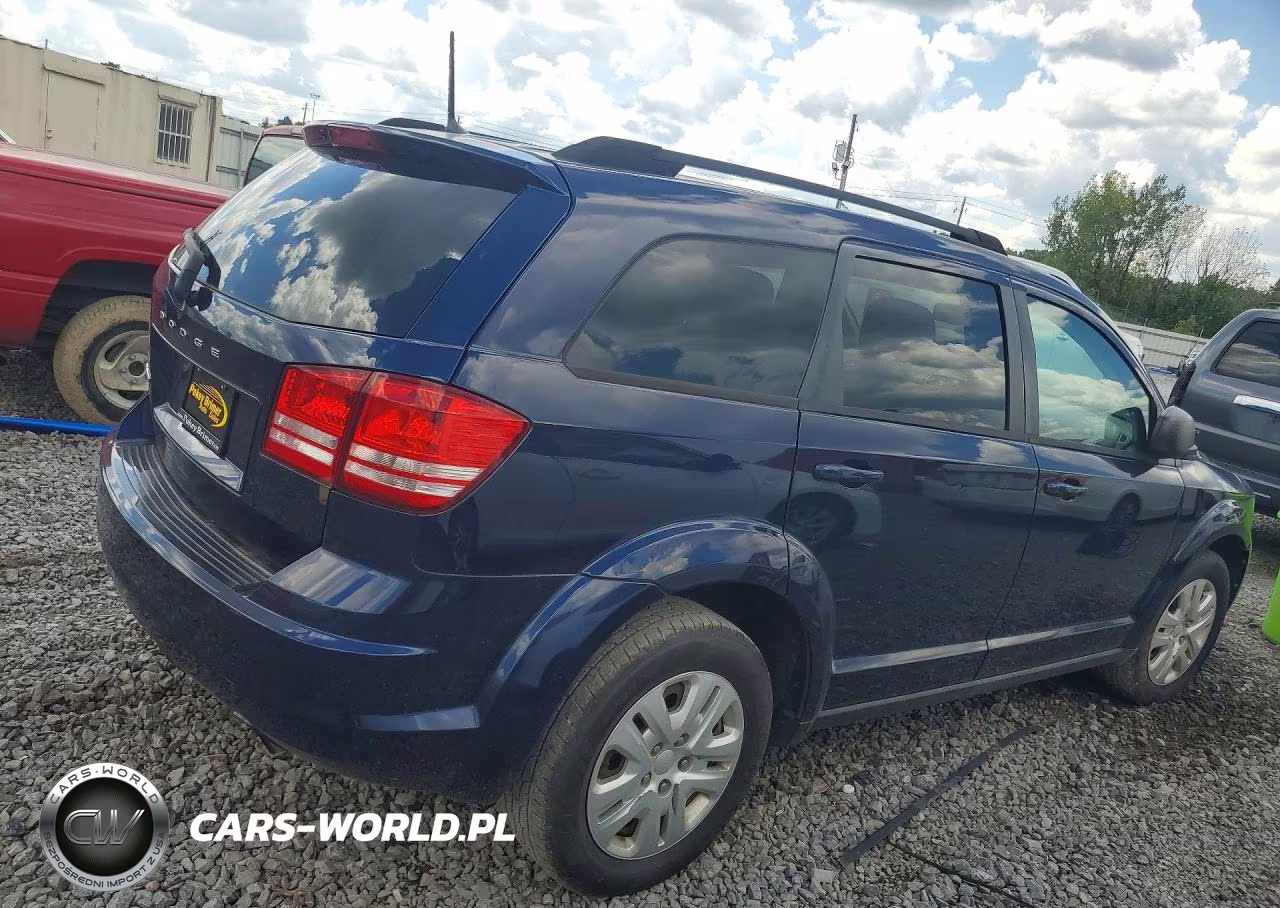 2018 Dodge Journey Se VIN:3C4PDCAB3JT527295 - 3