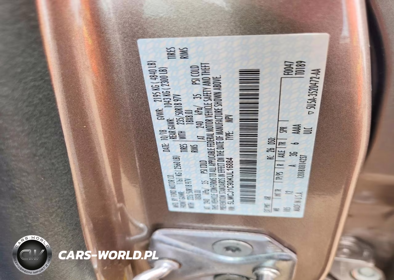 2019 Lincoln Mkc VIN:5LMCJ1C90KUL16884 - 13