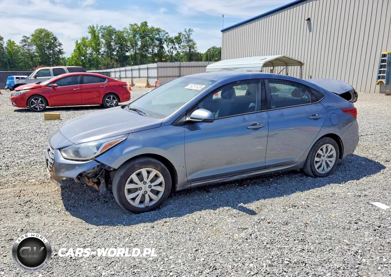 2020 Hyundai Accent Se VIN:3KPC24A66LE115019 - 1