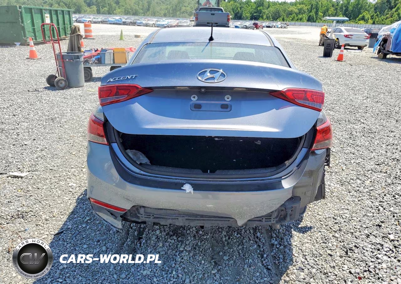 2020 Hyundai Accent Se VIN:3KPC24A66LE115019 - 6
