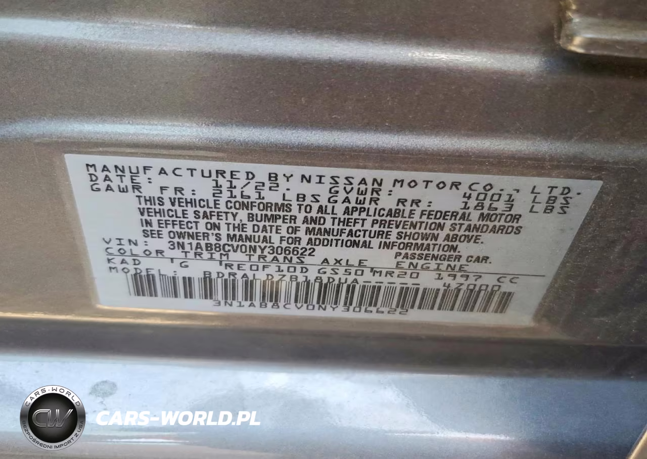 2022 Nissan Sentra Sv VIN:3N1AB8CV0NY306622 - 12