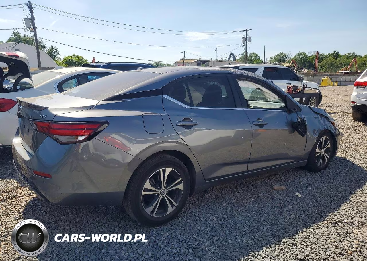 2022 Nissan Sentra Sv VIN:3N1AB8CV0NY306622 - 3