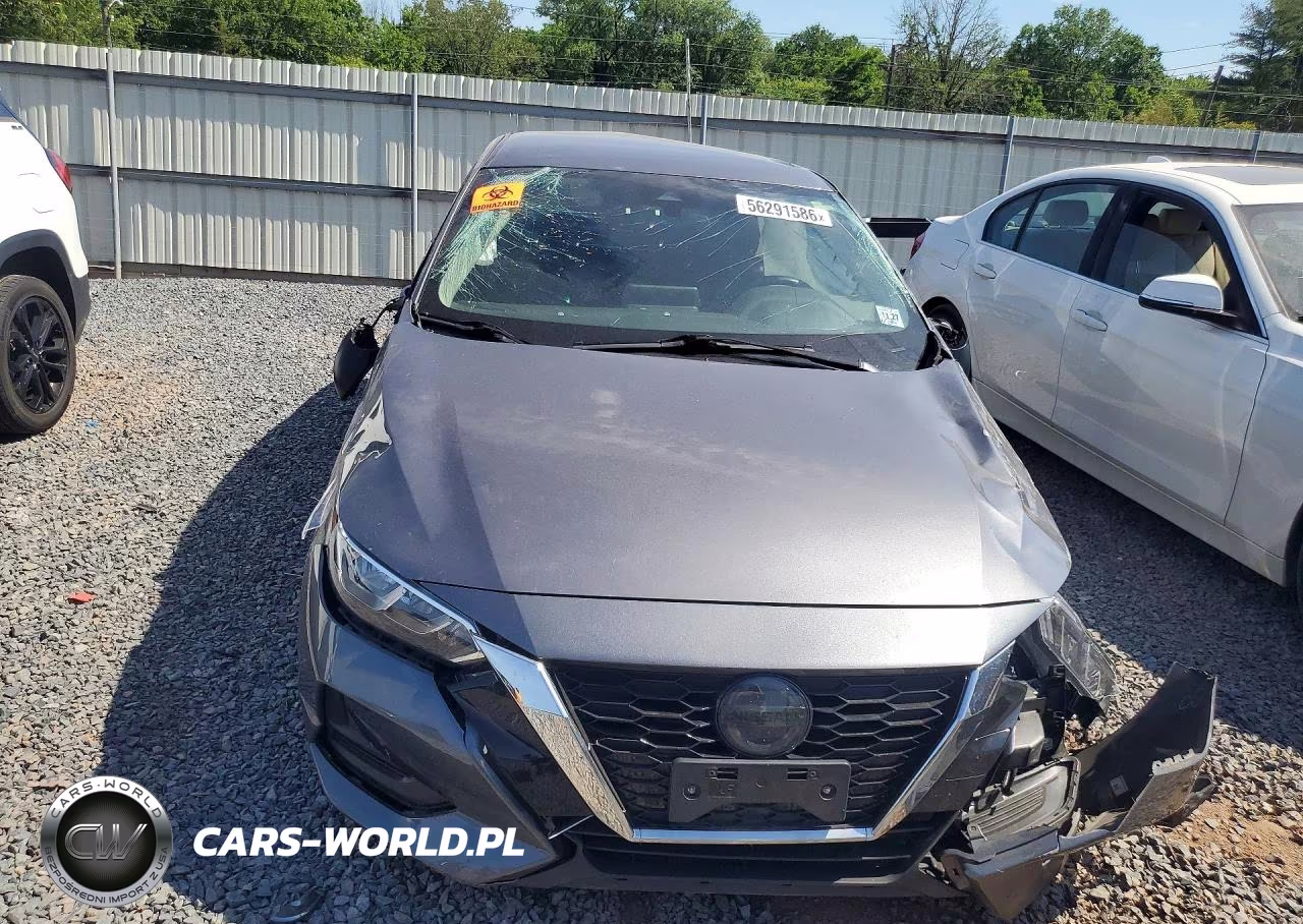 2022 Nissan Sentra Sv VIN:3N1AB8CV0NY306622 - 5