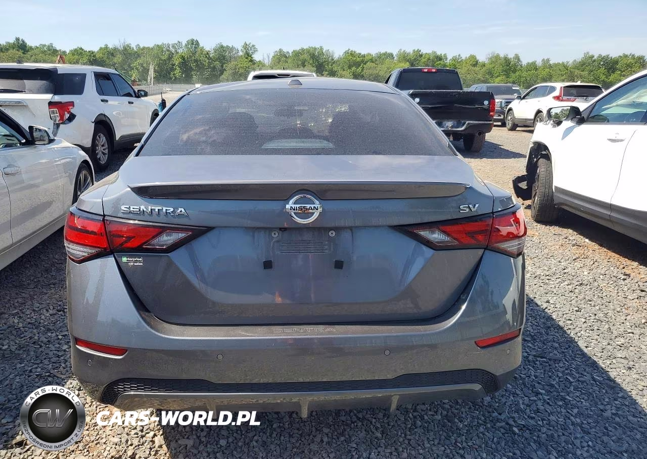 2022 Nissan Sentra Sv VIN:3N1AB8CV0NY306622 - 6