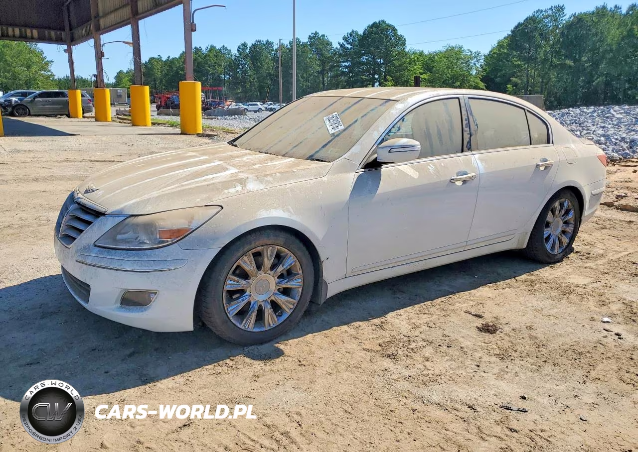 2011 Hyundai Genesis 3.8L VIN:KMHGC4DE3BU133927 - 1